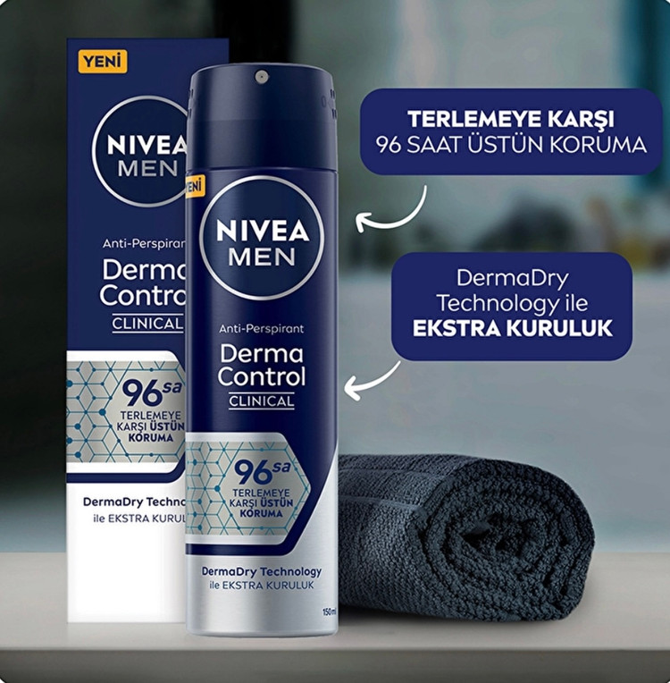 اسپری دئودورانت مردانه NIVEA