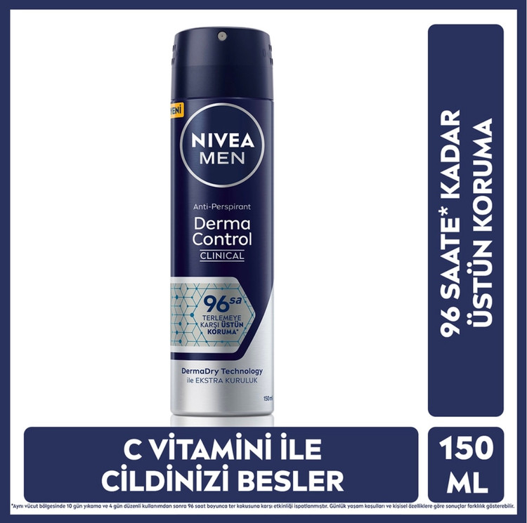 اسپری دئودورانت مردانه NIVEA