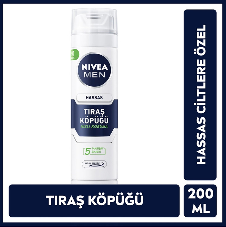 فوم اصلاح مردانه ( مخصوص پوست هاي حساس) NIVEA