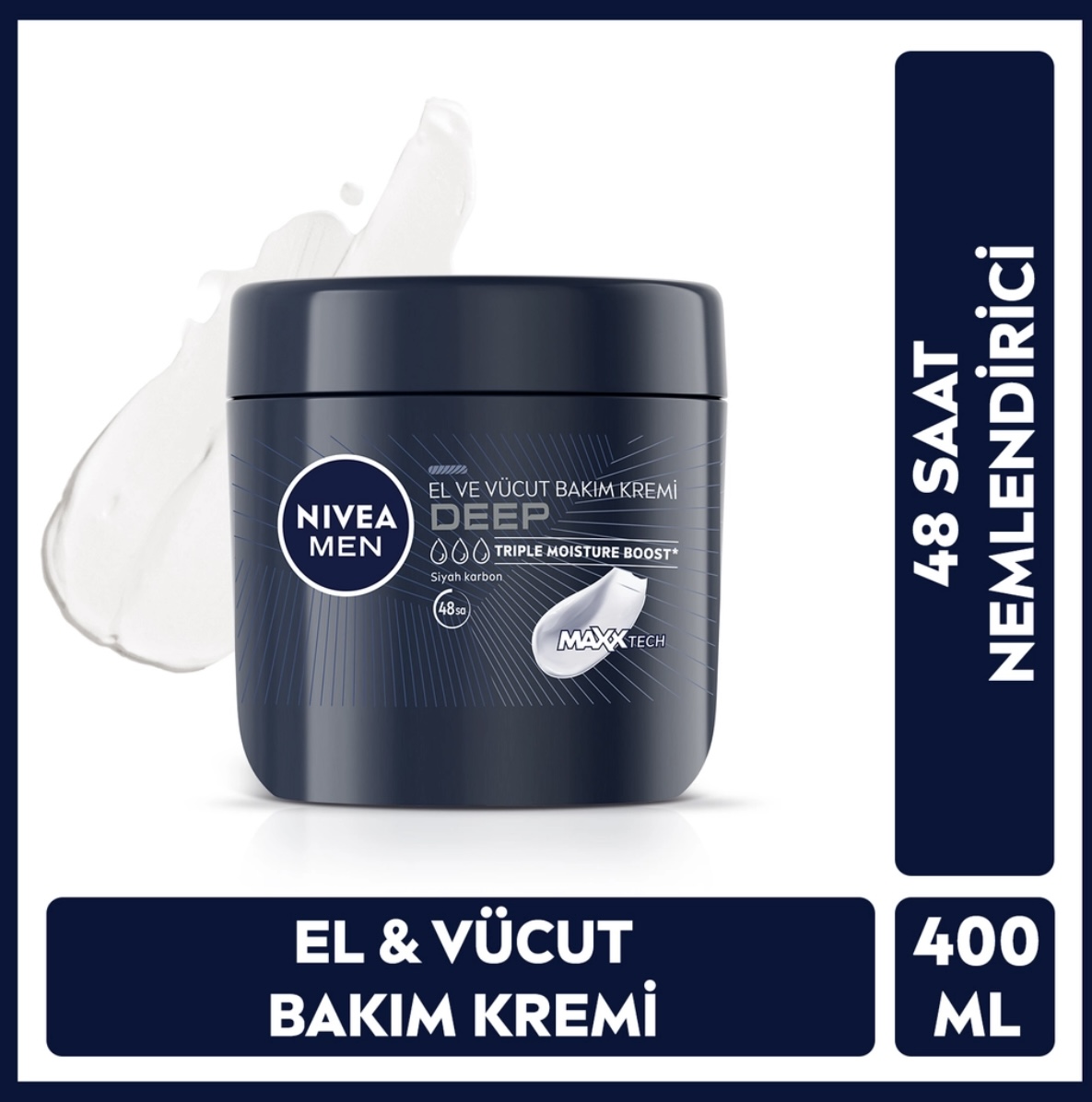کرم مرطوب‌کننده دست و بدن مردانه NIVEA